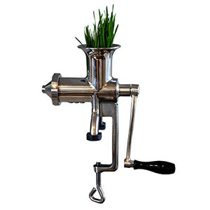 Handy Pantry HJ Hurricane Stainless Steel Manual Wheatgrass Juicer