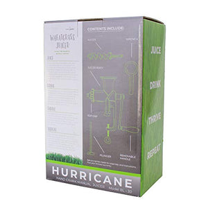 Handy Pantry HJ Hurricane Stainless Steel Manual Wheatgrass Juicer